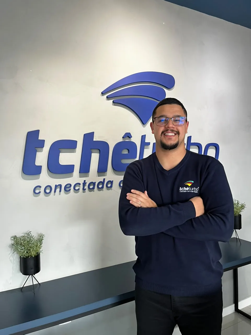 Brunno, representante da Tchêturbo em Tenente Portela