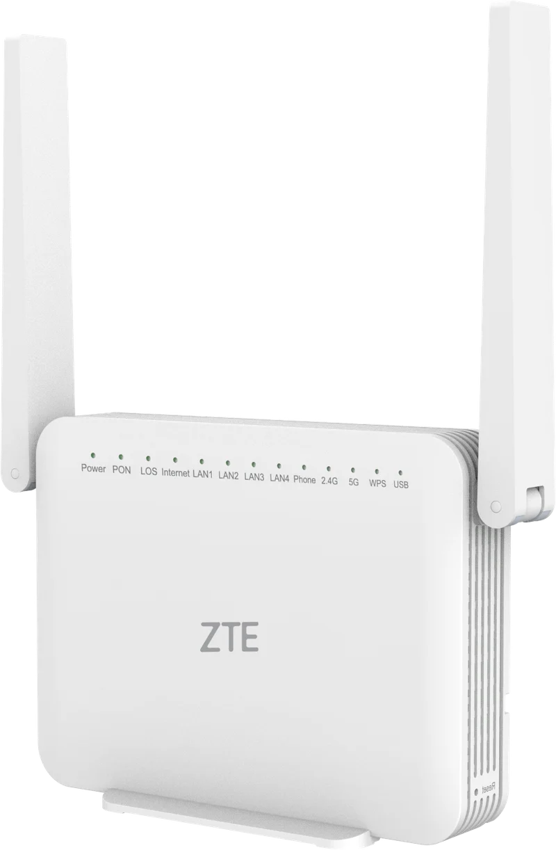 Roteador ZTE Wi-Fi 7 fornecido pela Tchêturbo